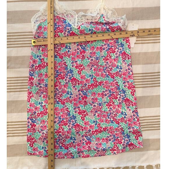 PJ Salvage x Ramy Brook NWT | Beach Bouquet Lace Jersey Chemise Gown | size S - Picture 2 of 6